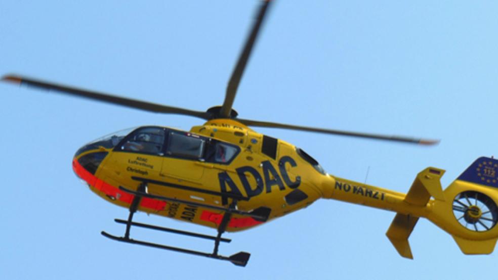 Einer der Unfallbeteiligten bei dem Zusammenstoß in Hatshausen wurde lebensgefährlich verletzt. Er wurde mit einem Rettungshubschrauber (Beispielfoto) weggebracht.  © Foto: pixabay