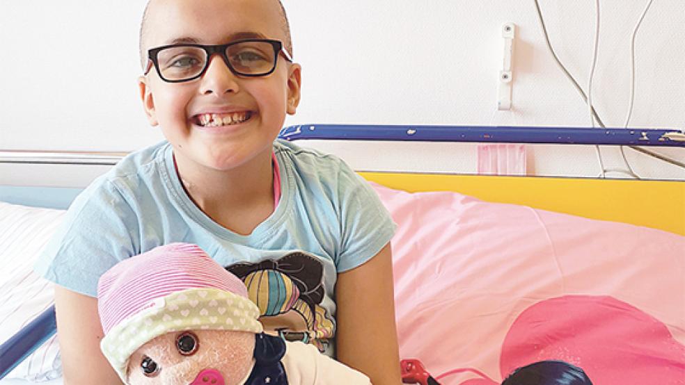 Amilia aus Leer bekommt eine Stammzellenspende.  © Foto: privat