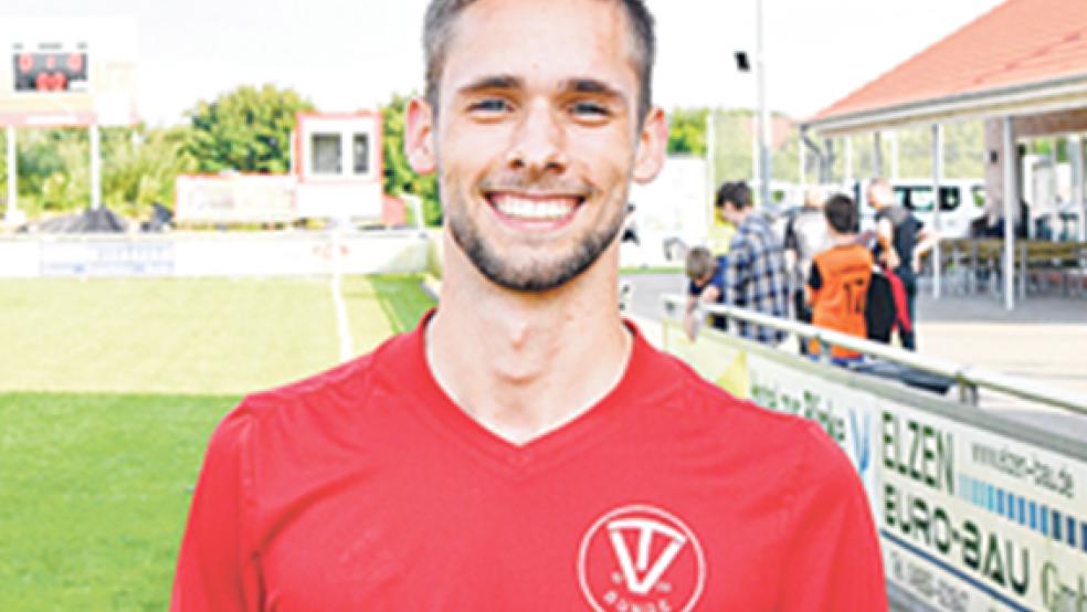Silas Queder ist auswärts beim VfB Uplengen wieder mit von der Partie.  © Foto: Bruins