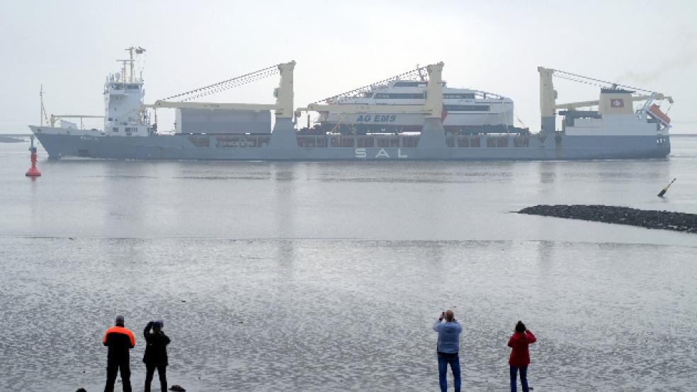 Auf dem Transportschiff 