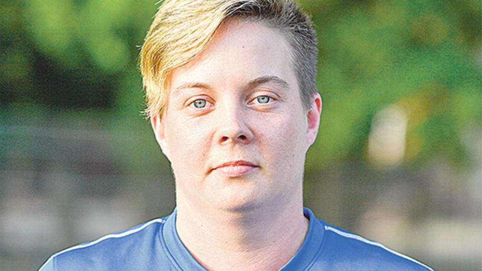 Linda Hilbrands aus der 2. Damen half im Tor aus und machte ihre Sache gut.  © Foto: Bruins