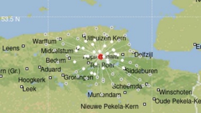 Erneutes Erdbeben in der Provinz Groningen