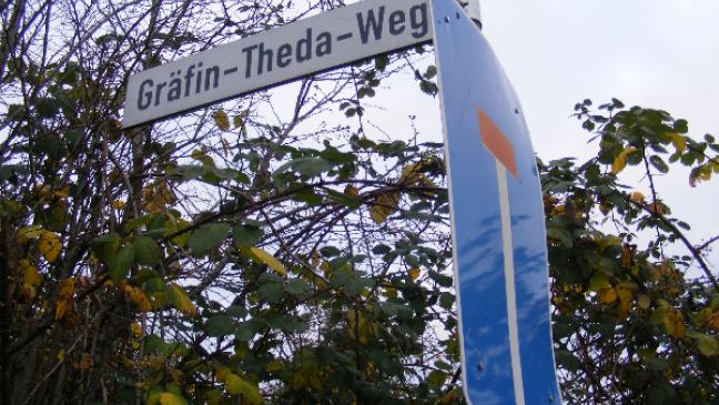 Nur eine Gräfin schafft es aufs Schild