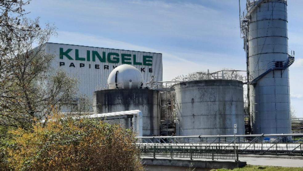 Beim Papierwerk Klingele löste am Sonntag die automatische Brandmeldeanlage aus. © Archivfoto: Szyska