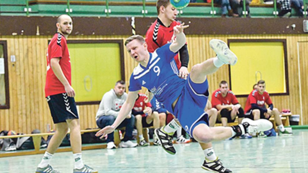 Markus Janssen und der TuS Holthusen haben gestern nochmal trainiert.  © Foto: Bruins