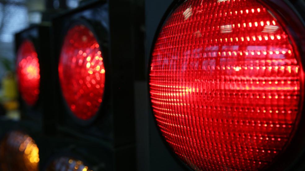 Zu viel Kohlendioxid, die Ampel steht auf Rot. <br /> © Foto: dpa