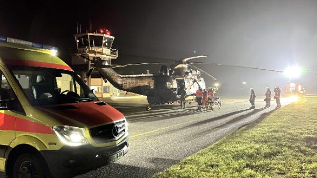 Nebel zwingt Hubschrauber zur Landung