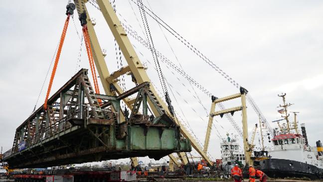 Bau der neuen Drehbrücke soll Mitte Mai starten