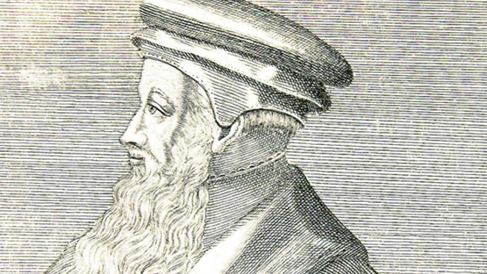 Der Reformator Johannes a Lasco – hier von einem unbekannten Künstler verewigt - lebte von 1499 bis 1560 und hat auch in Ostfriesland seine Spuren hinterlassen.  © Foto: Jürgens