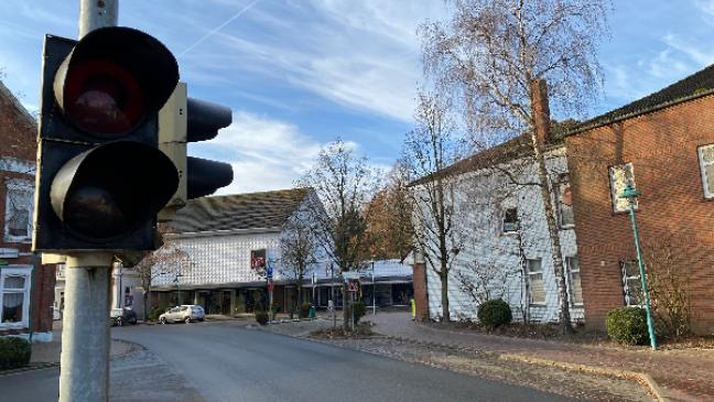 Ampel im Ortskern erloschen