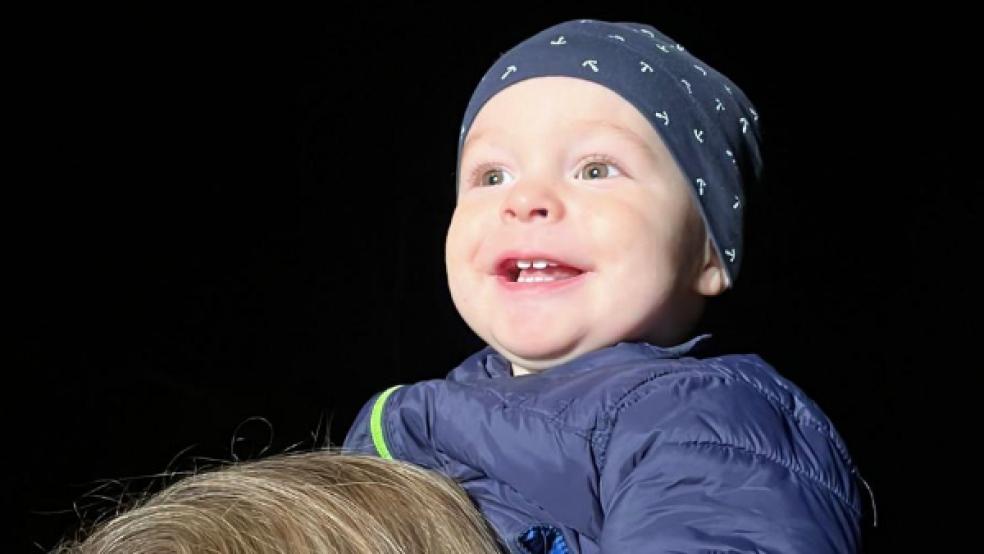 Auch viele Kinder waren von der »Lichterfahrt« begeistert. © Foto: privat 