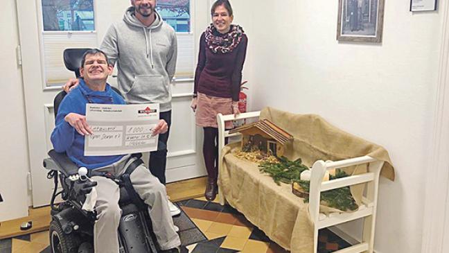 Spenden für Beeinträchtigte