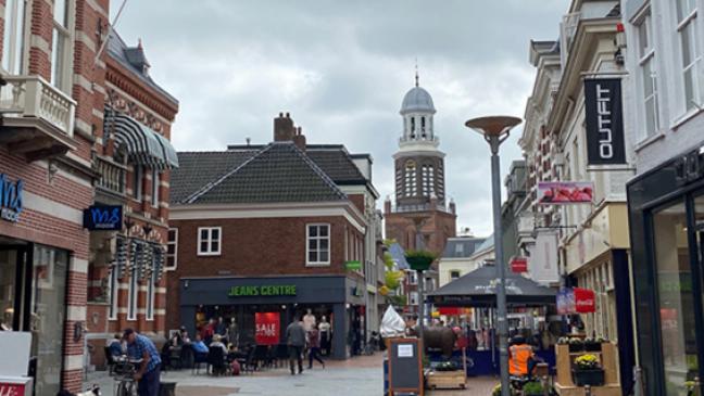 Einkaufsstadt mit angenehmer Atmosphäre