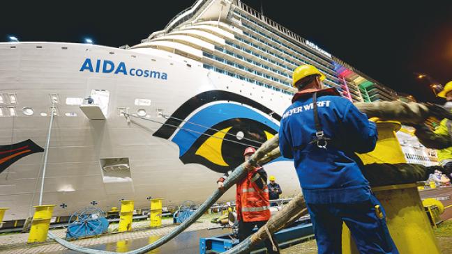 Meyer Werft trotzt der Corona-Pandemie