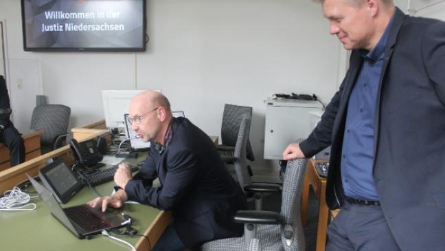 Digitaler Gerichtssaal