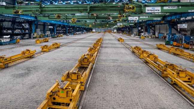 Im Laserzentrum ruht die Produktion