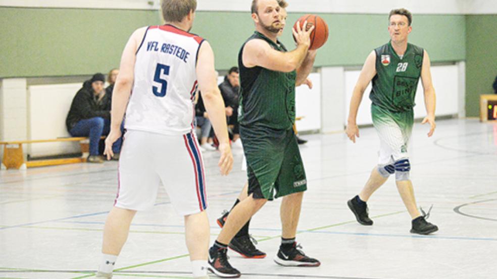 Punktspiele mit Bingumer Beteiligung (hier zu Hause gegen den VfL Rastede II) wird es in der Basketball-Regionsklasse in dieser Saison nicht mehr geben.  © Foto: Born