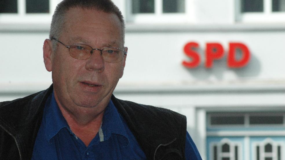 Der SPD-Fraktionsvorsitzende Helmut Plöger. © Foto: Szyska