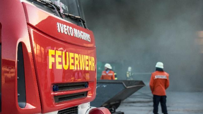 Haus nach Feuer unbewohnbar