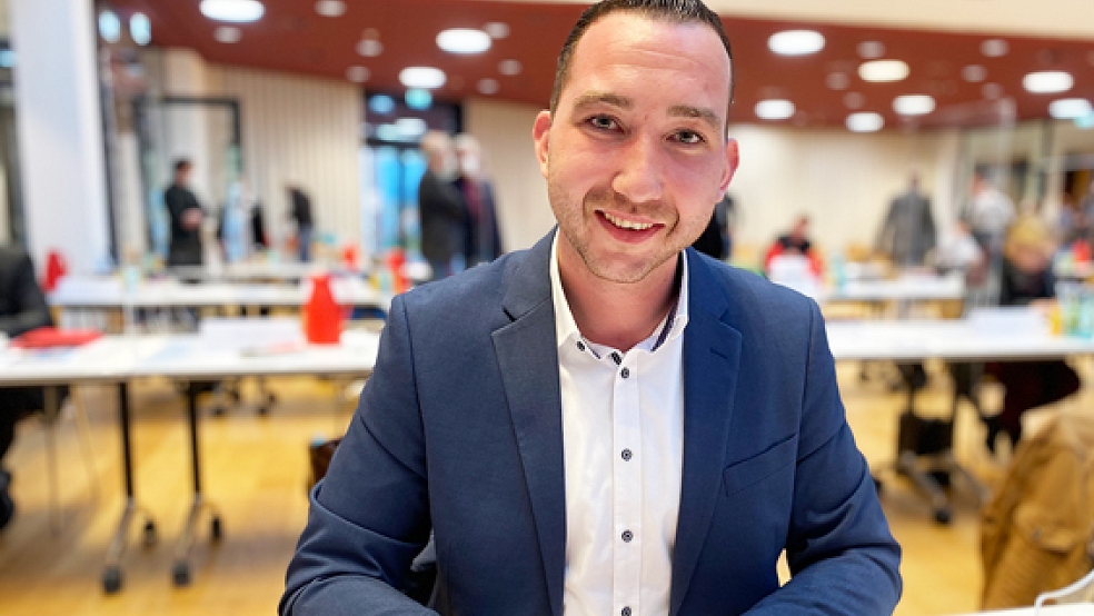 Nico Bloem muss sich auf der Delegiertenkonferenz für die SPD-Landtagskandidatur einem Mitbewerber stellen.  © Foto: Hanken