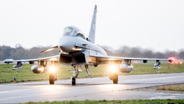 Letzter Eurofighter zieht um