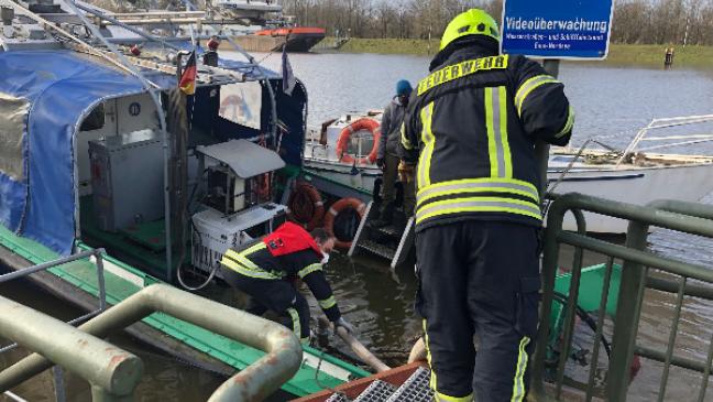 Boot vor dem Kentern bewahrt