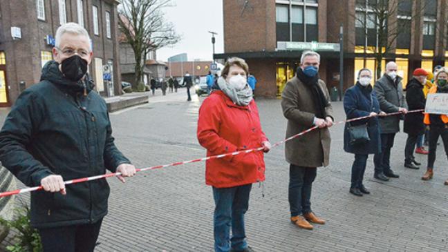 Leer: 650 Menschen demonstrierten