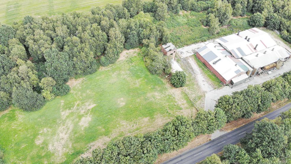 Das Gelände der einstigen Torfkoksfabrik an der Ecke Gronewoldstraße/Reinekestraße in Klostermoor.  © Foto: General Anzeiger