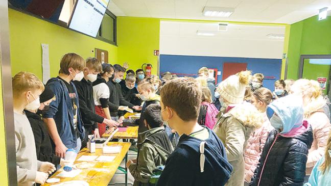 Waffeln für den guten Zweck gebacken