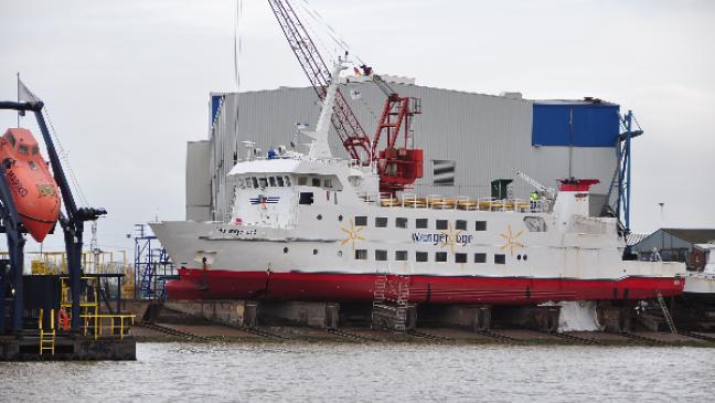 Leeraner Werft bringt Insel-Fähren auf Vordermann