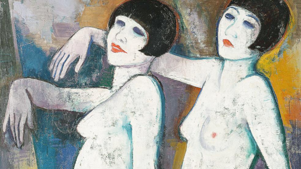 Expressionismus in der Kunst: Karl Hofers »Tiller Girls« (vor 1927).  © Foto: MVG Bild-Kunst, Bonn 2022
