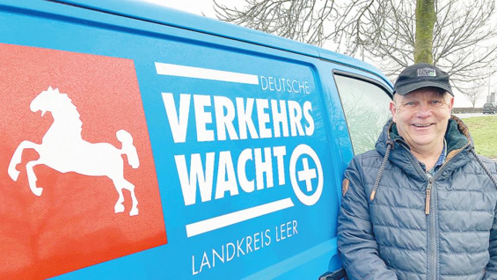 Hans-Günter Jelting ist der neue Vorsitzende der Leeraner Verkehrswacht.  © Foto: Boelmann