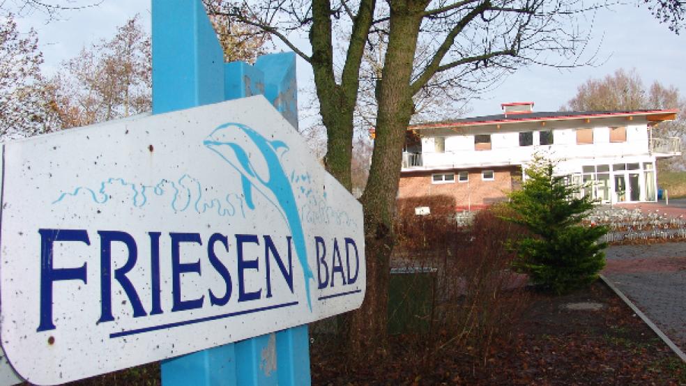 Das »Friesenbad« in Weener wird in diesem Jahr erst Ende April seine Pforten öffnen. © Foto: Boelmann (Archiv)