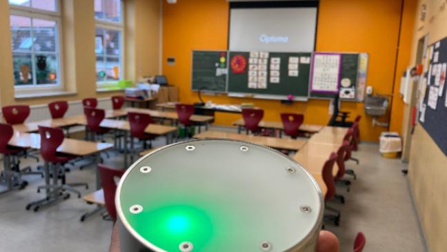Neue CO2-Ampeln an Grundschulen