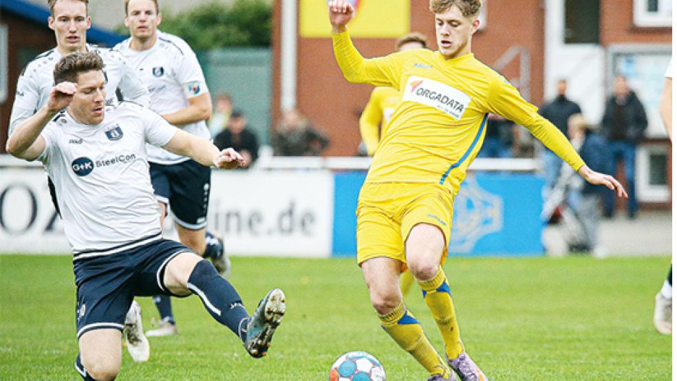 Germania Leer spielt morgen in Papenburg.  © Foto: privat