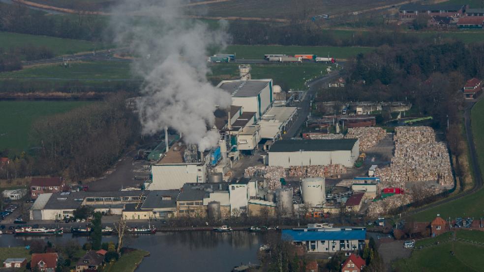 Im Papierwerk Klingele (Archivbild) ist die Brandmeldeanlage vermutlich durch einen technischen Defekt ausgelöst worden.  © Foto: Klemmer (Archivbild)