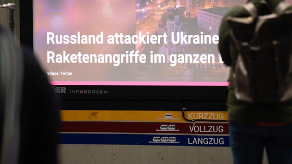 Auf Befehl von Präsident Putin haben heute russische Truppen eine Militär-Offensive in der Ukraine gestartet.  © Foto: dpa