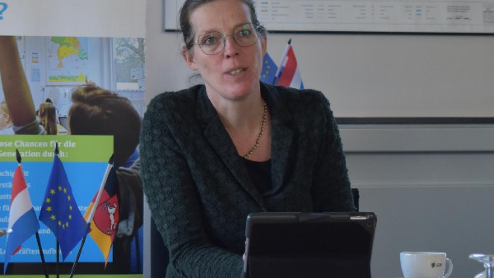 Bürgermeisterin Cora-Yfke Sikkema vertritt die Gemeinde Oldambt im Lenkungsausschuss der Sicherheitsregion Groningen. © Foto: Kuper