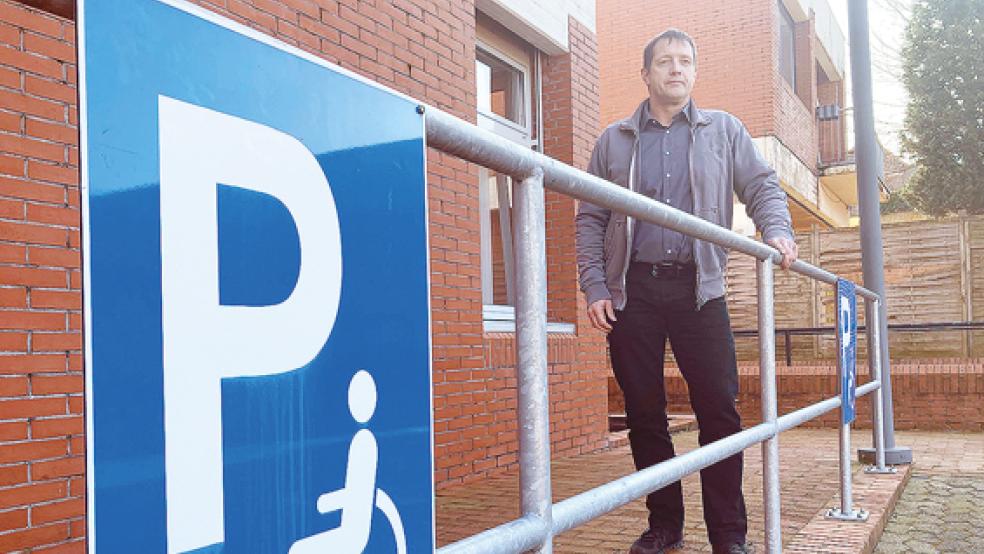 Markus Pieper aus Ferstenborgum ist der Vorsitzende des Beirates für Menschen mit Teilhabeeinschränkungen im Landkreis Leer.  © Foto: Boelmann