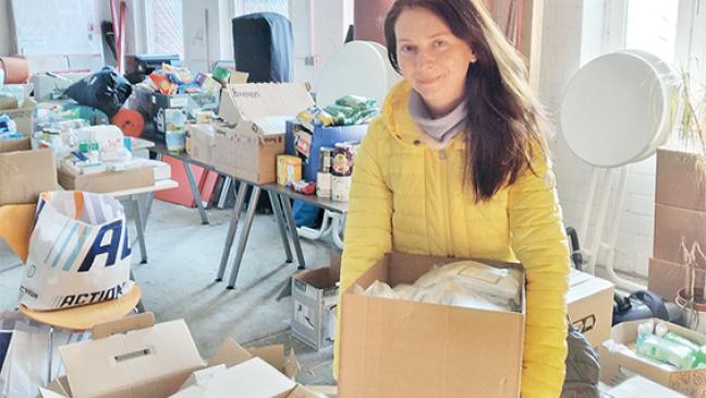 Reederei bringt Frauen und Kinder in Sicherheit