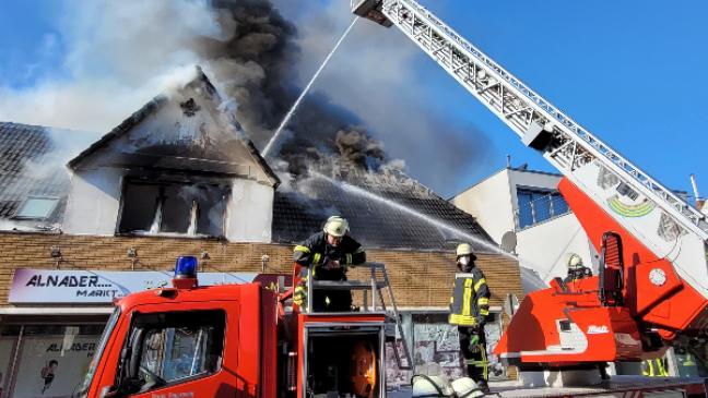 Wohnung in Leer in Vollbrand