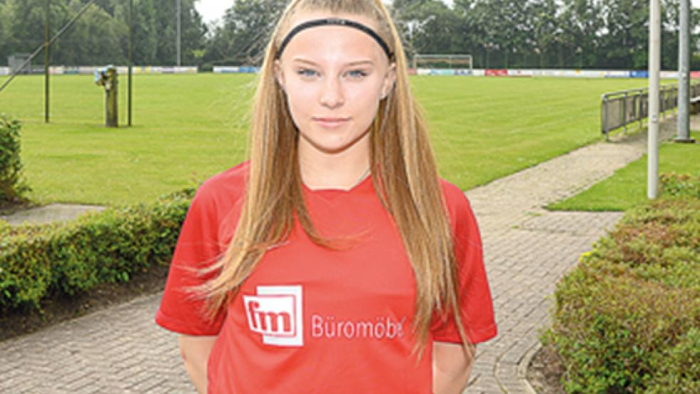 Jana Frieling steuerte zwei Tore zum Sieg bei.  © Foto: Bruins