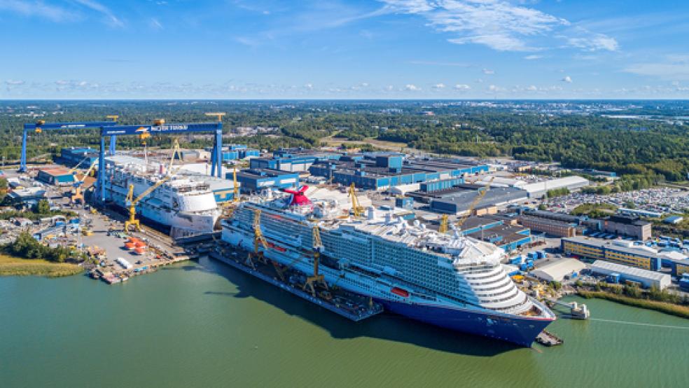 Auch die Meyer Turku-Werft in Finnland profitiert nach Firmenangaben von den Daten, die »Alfred Maritime« sammelt.<br />  © Foto: Meyer Werft