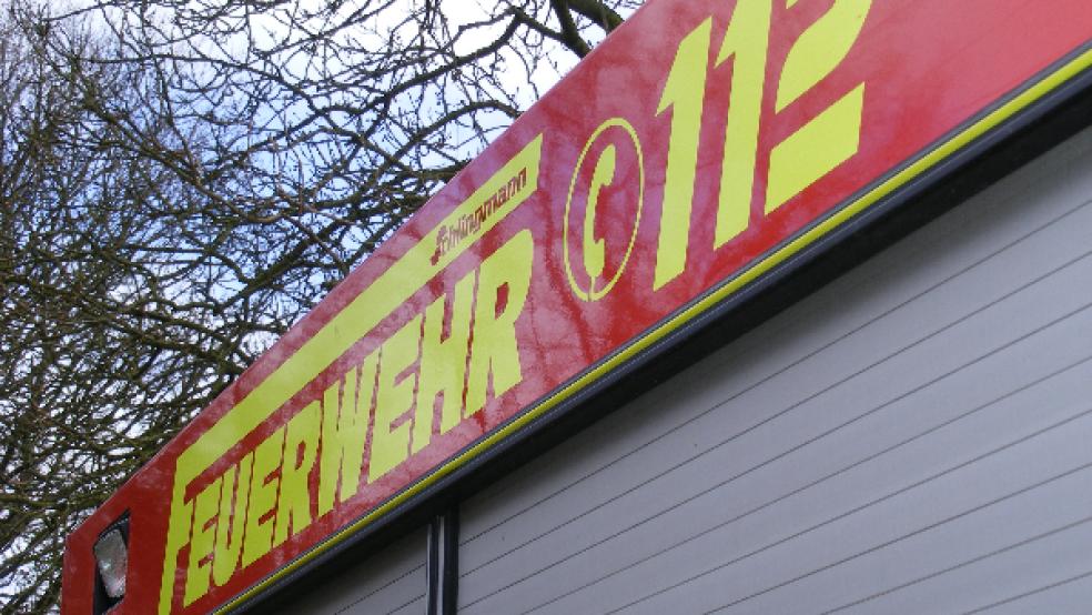 Die Feuerwehr ist heute in die Graf-Ulrich-Straße in Weener ausgerückt. © Foto: Szyska (Symbolbild)