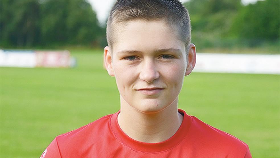 Joyce de Vries aus der 2. Damen erzielte am Mittwoch- abend das 2:0.  © Foto: Ammermann