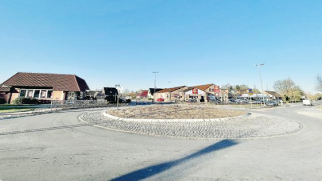 Kreisel bekommt ein neues grünes »Kleid«