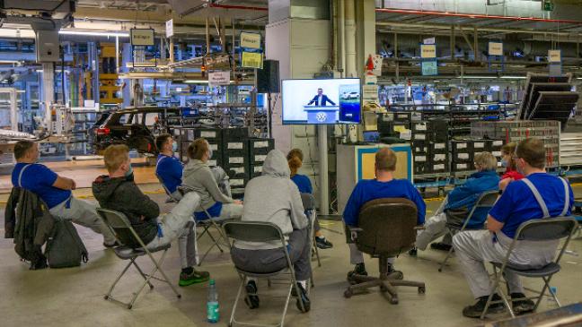 VW strebt Vollauslastung im Herbst an