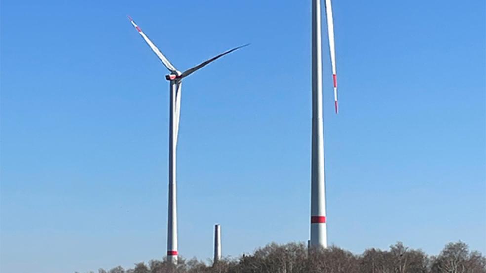 Mit dem Windpark in Ebersdorf hat Enercon nun 25 Megawatt Gesamtleistung in Deutschland installiert.  © Foto: Enercon