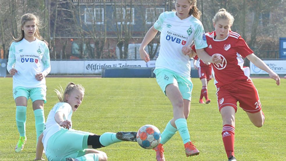 Ana-Carolin Hoffmann wird hier gestoppt.  © Foto: ON/Wolfenberg