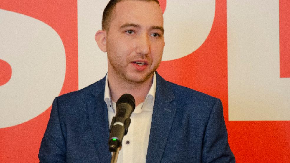 Erste Hürde genommen: Nico Bloem ist nun offiziell SPD-Landtagskandidat. © Foto: Hanken